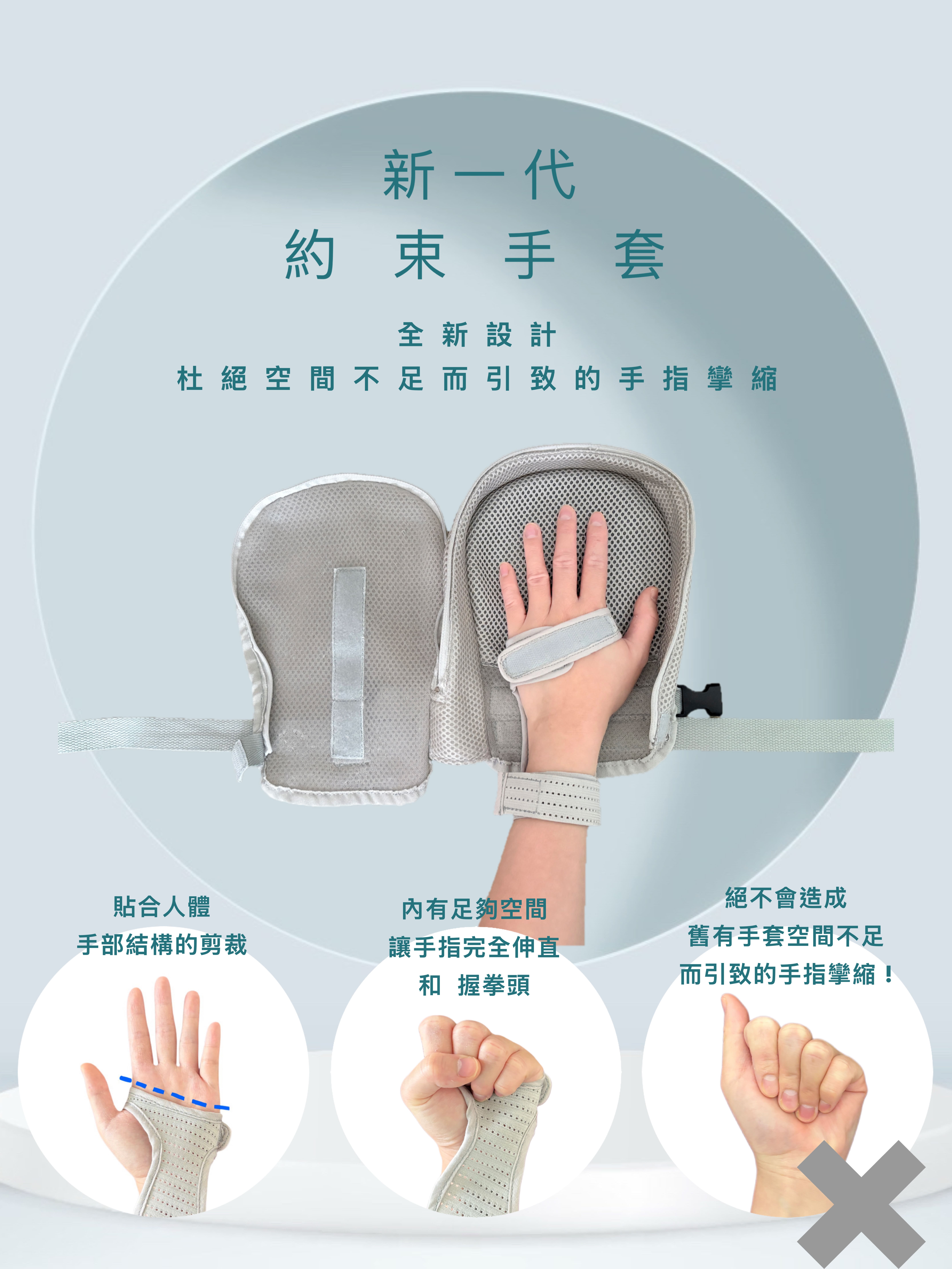 新一代約束手套宣傳海報